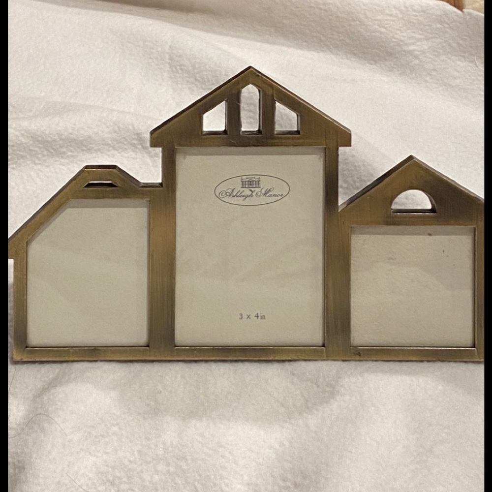 Ashley Manor brass VINTAGE photos FRAME 3 pictures